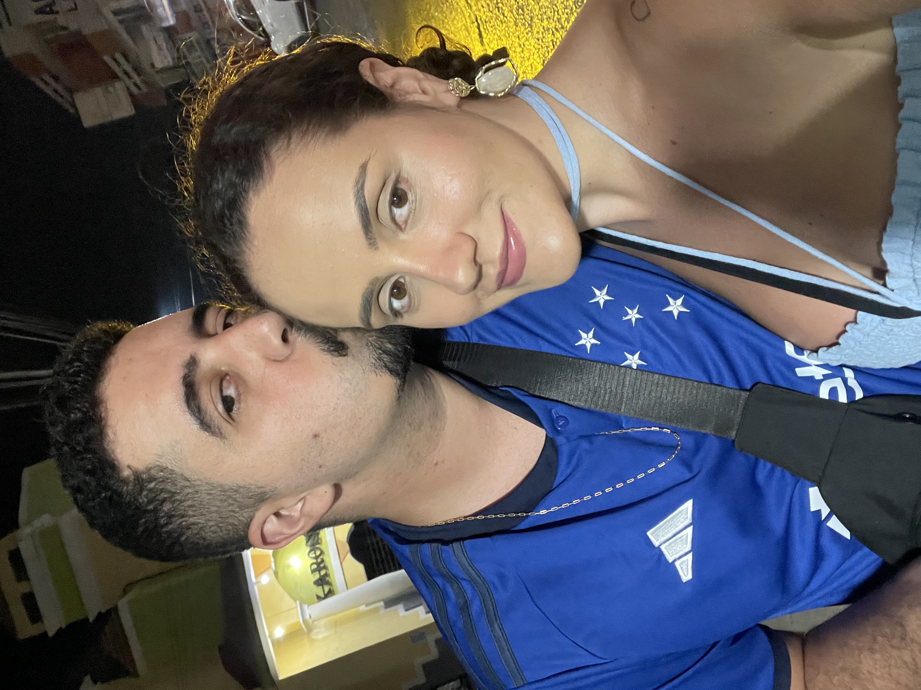 Casal Marlon e Virgínia