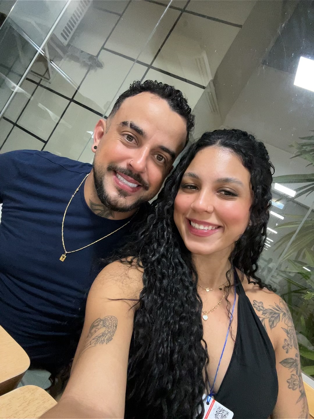 Casal Jean e Kamilla